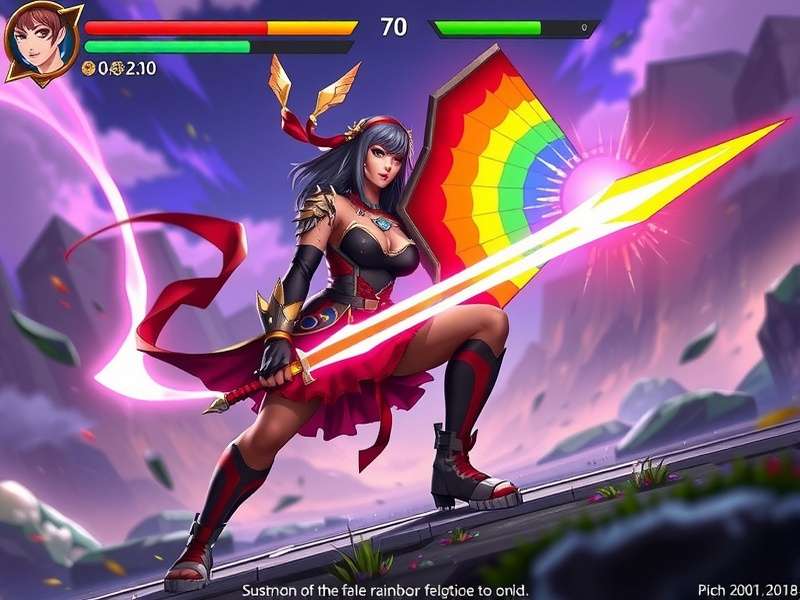Rainbow Riot Leader battle mechanics